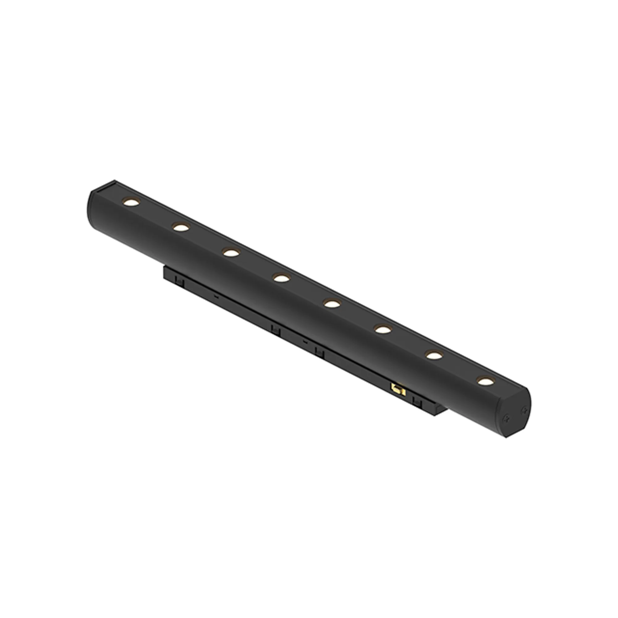 M9577  Magneto 48V Mini Linear Spotlight 360º, 244mm, 6W LED 36º, 3000K, 500lm, Black, 3yrs Warranty